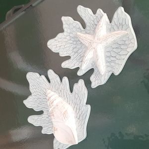 2 Sea Theme Wall Plaques